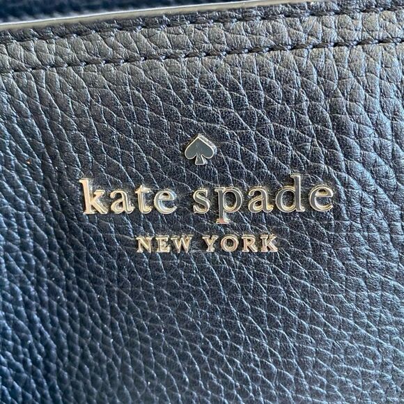 Kate Spade New York Black Leather Rowe Small Top Zip Satchel - Picture 5 of 11